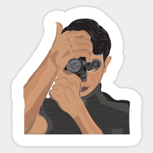 Court photographer Sticker